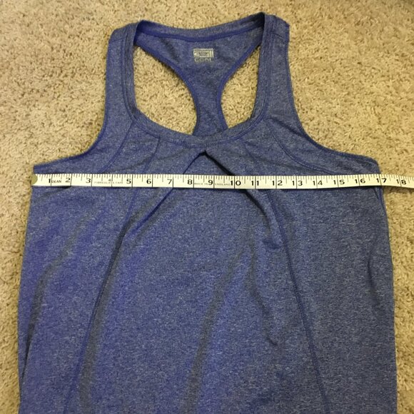 32 Degrees Cool Indigo Blue Weatherproof Racerback Top With Drawstring Waist - Picture 11 of 13